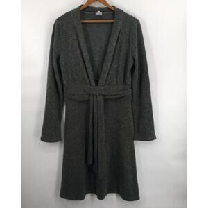 ART Ateliers Rare Toggery Gray Sweater Dress Lagenlook Women's Size Small